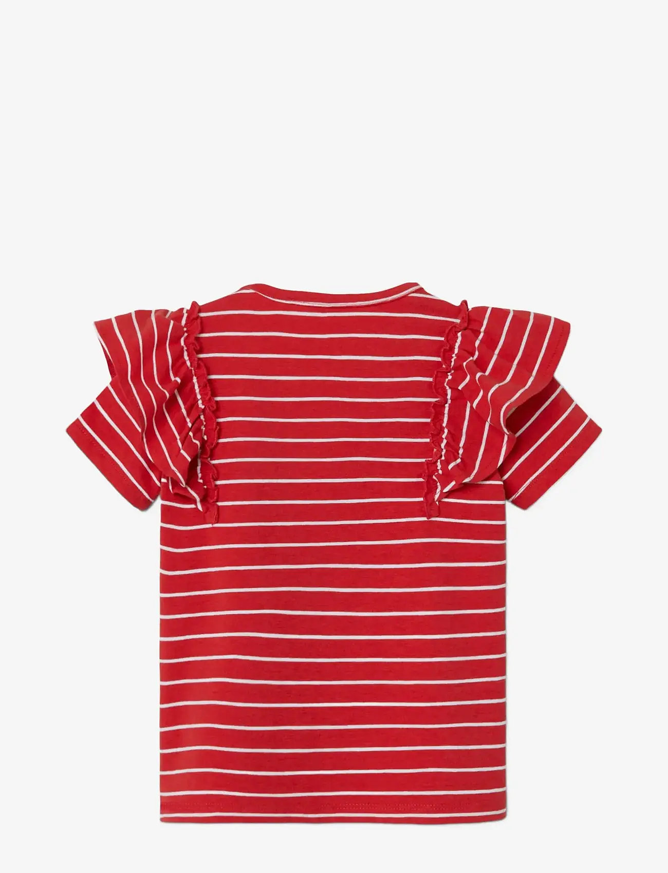 name it - NMFLIANA SS TOP - herbstliche kleidung - salsa - 1