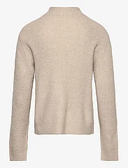 name it - NKFTIMULLE LS SHORT HALF ZIP KNIT - neulepuserot - pure cashmere - 1