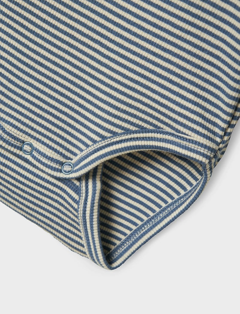 name it - NBNBERRO R LS BODY - langærmede bodyer - china blue - 2