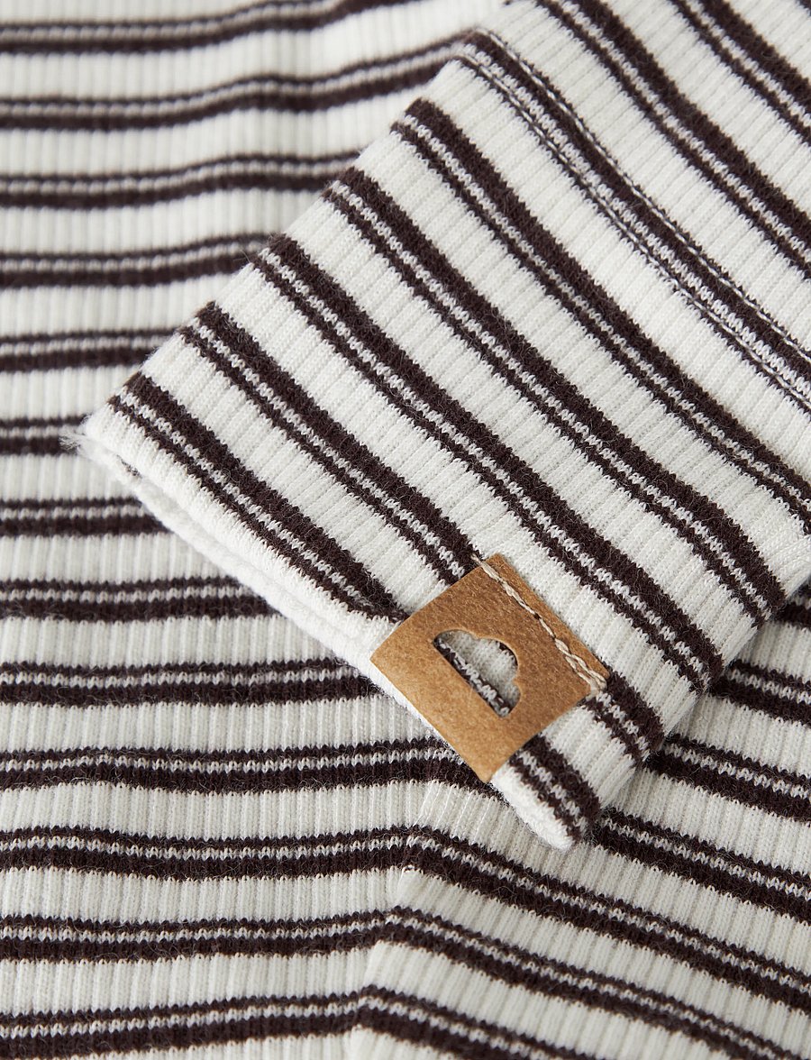 name it - NBNBERRO R LONG JOHN - babyhosen - chocolate plum - 3