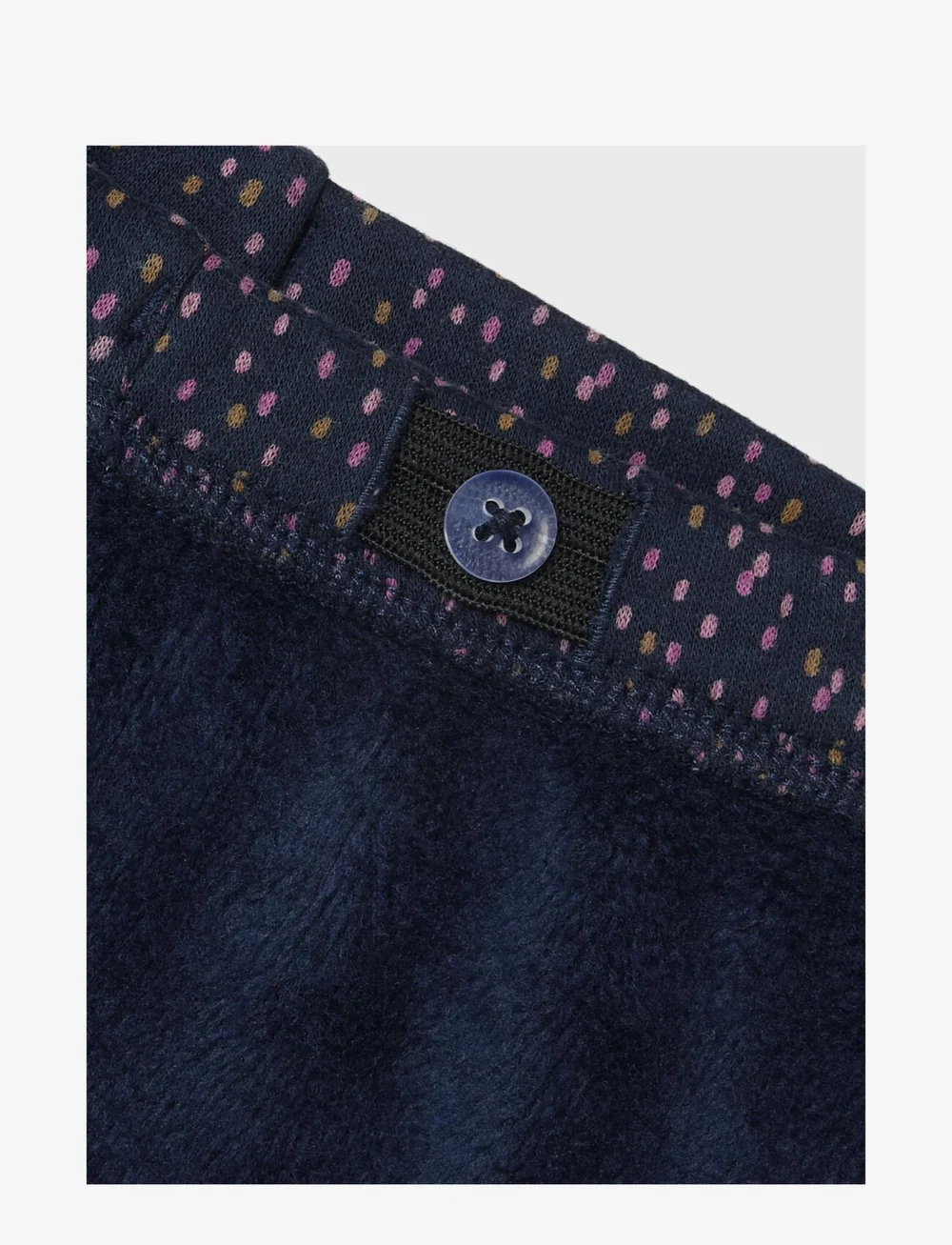 name it - NMFDAVINA SWEAT FLEECE LEGGING BRU NOOS - leggings - dark sapphire - 3