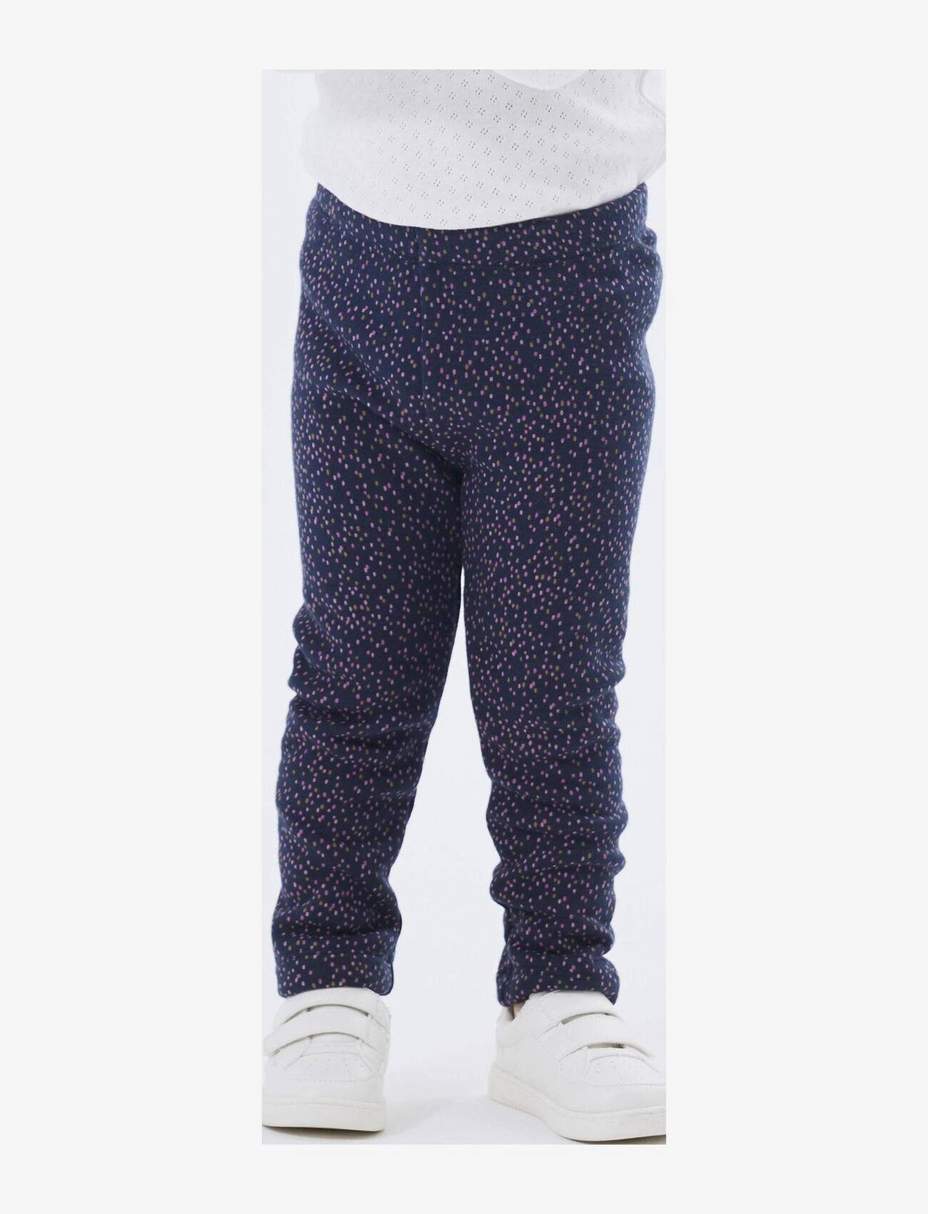 name it - NMFDAVINA SWEAT FLEECE LEGGING BRU NOOS - laveste priser - dark sapphire - 5