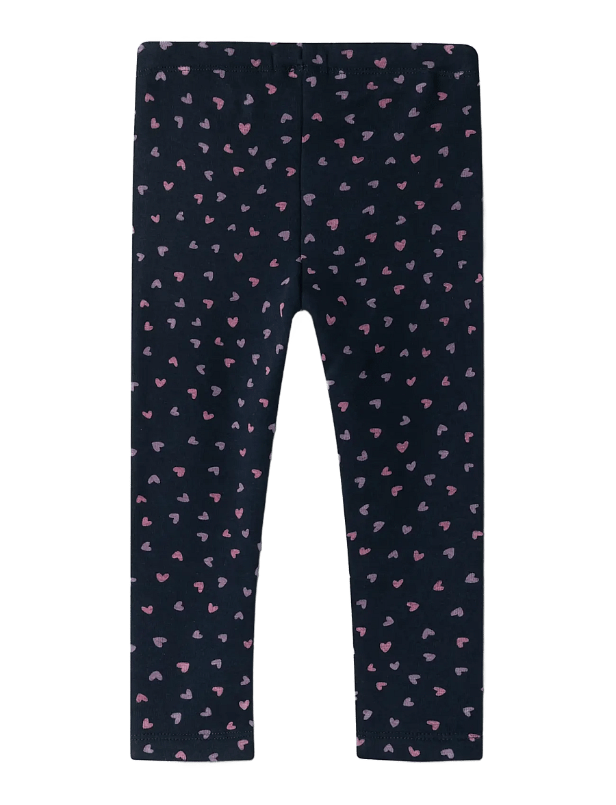 name it - NMFDAVINA SWEAT FLEECE LEGGING BRU NOOS - leggings - dark sapphire - 1