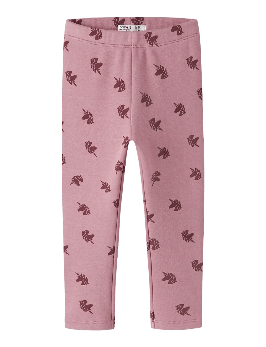 name it - NMFDAVINA SWEAT FLEECE LEGGING BRU NOOS - leggings - lilas - 2