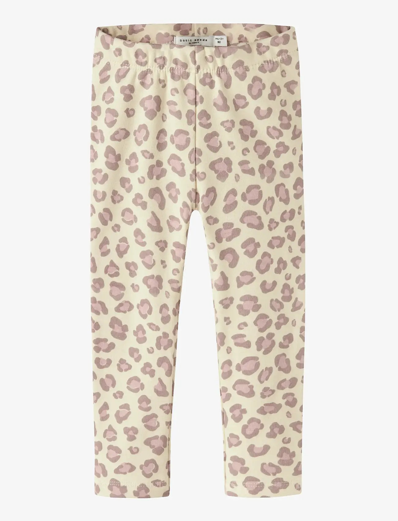 name it - NMFDAVINA SWEAT FLEECE LEGGING BRU NOOS - leggings - summer sand - 0