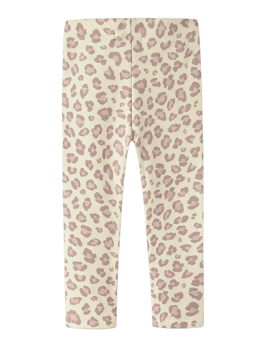 name it - NMFDAVINA SWEAT FLEECE LEGGING BRU NOOS - leggings - summer sand - 2