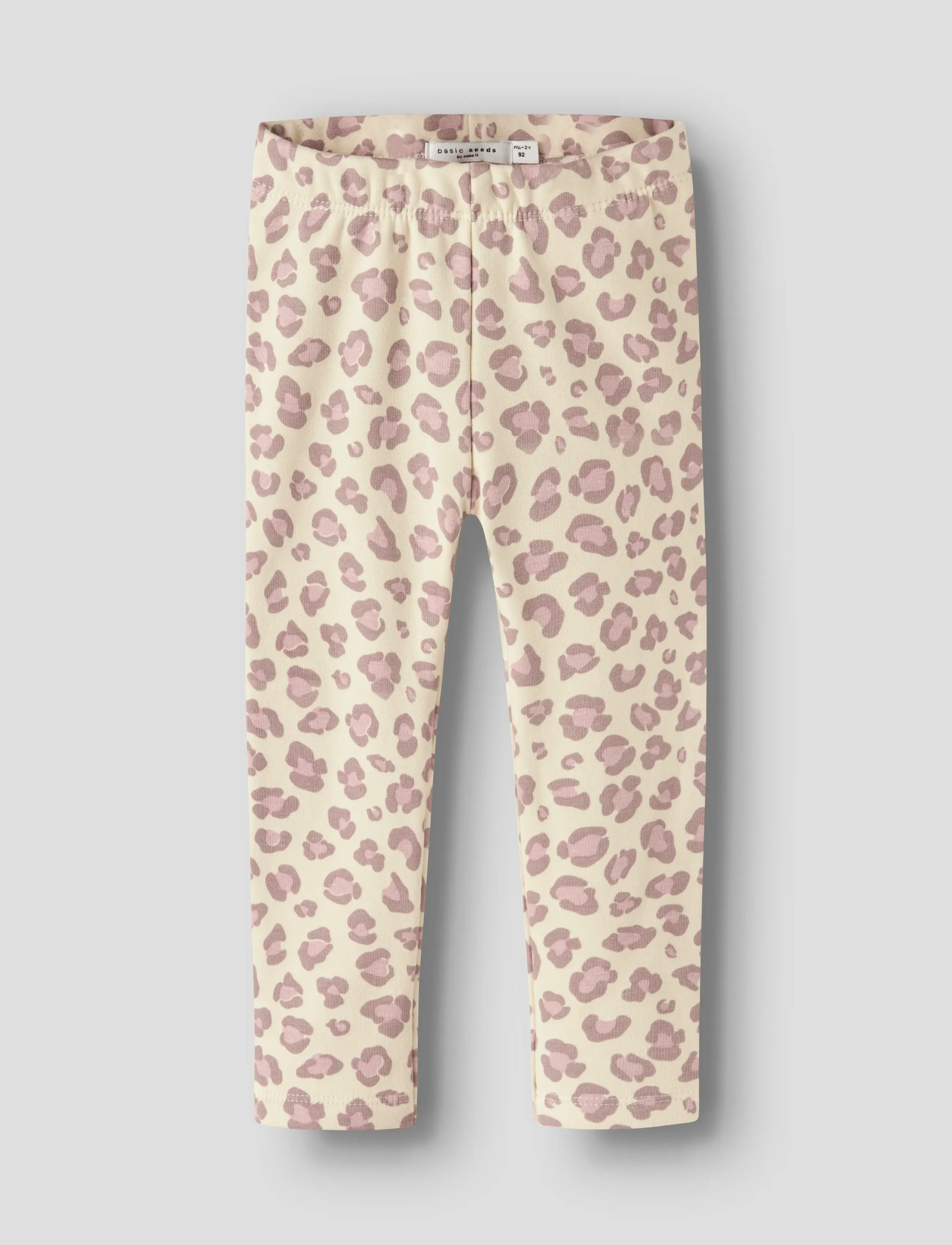 name it NMFDAVINA SWEAT FLEECE LEGGING BRU NOOS - Leggings - SUMMER SAND / cream