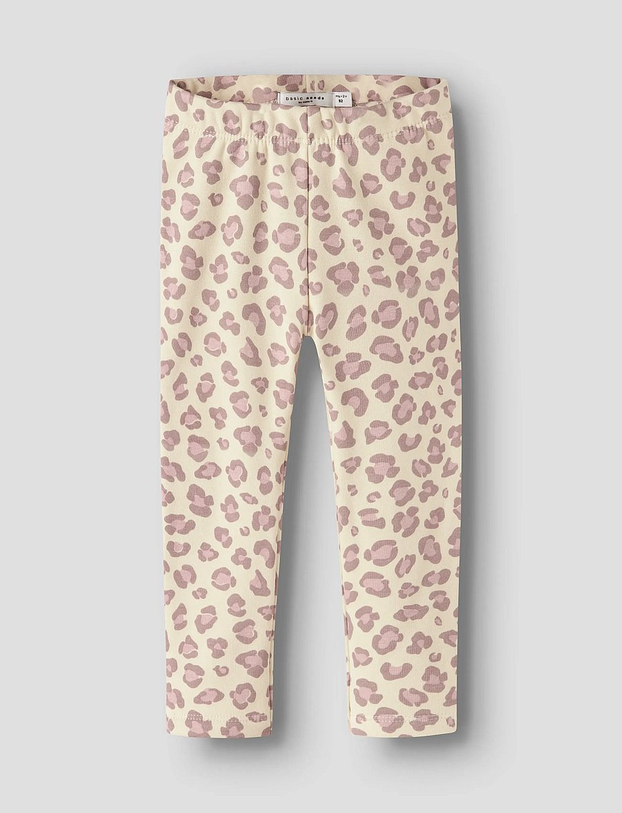 name it - NMFDAVINA SWEAT FLEECE LEGGING BRU NOOS - leggings - summer sand - 0