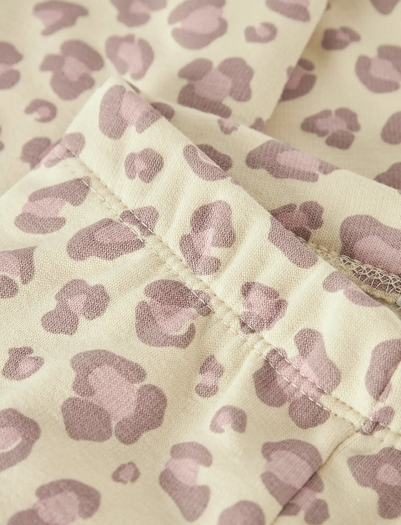 name it - NMFDAVINA SWEAT FLEECE LEGGING BRU NOOS - leggings - summer sand - 2