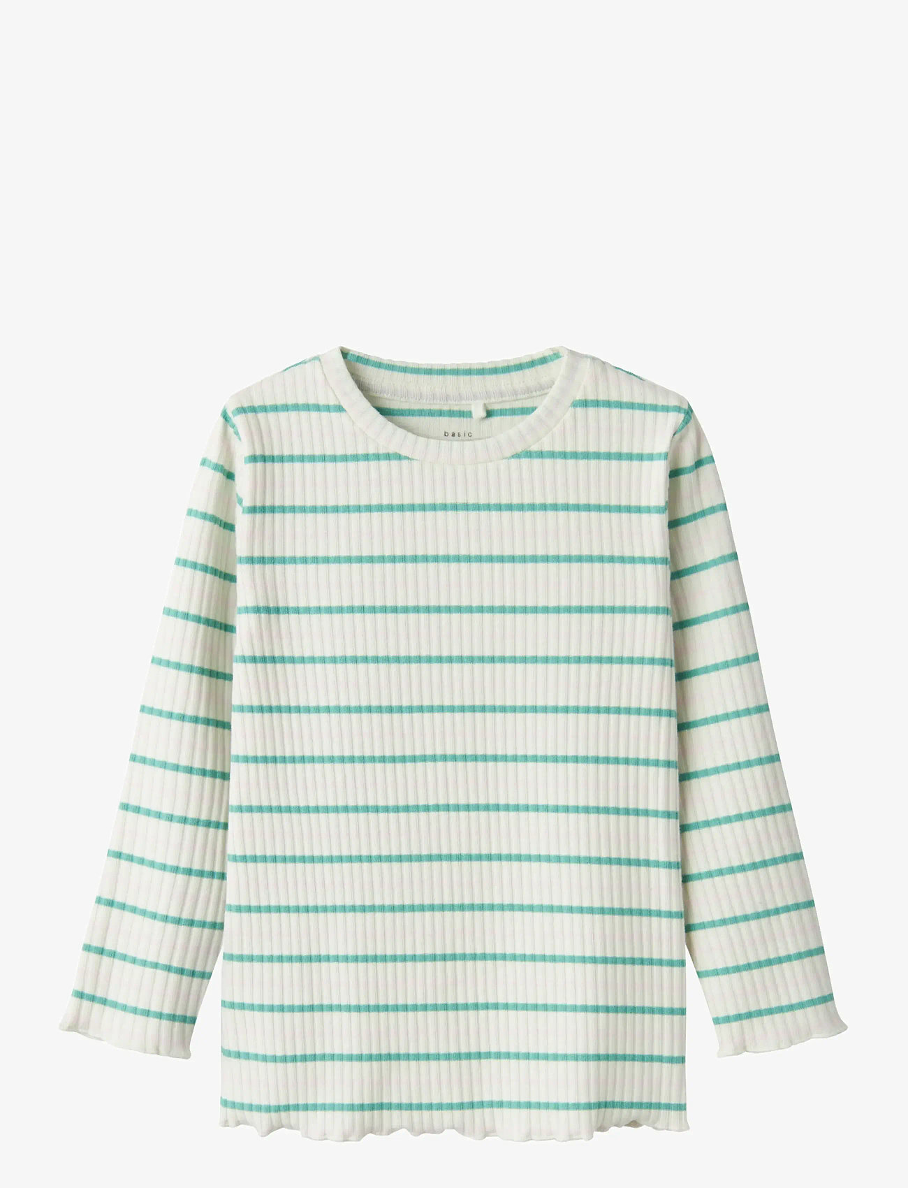 name it - NMFVEMMA LS SLIM TOP - langärmelig - jet stream - 0