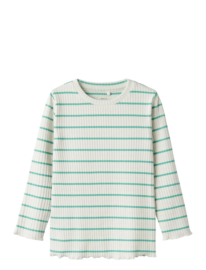 name it - NMFVEMMA LS SLIM TOP - langärmelig - jet stream - 0