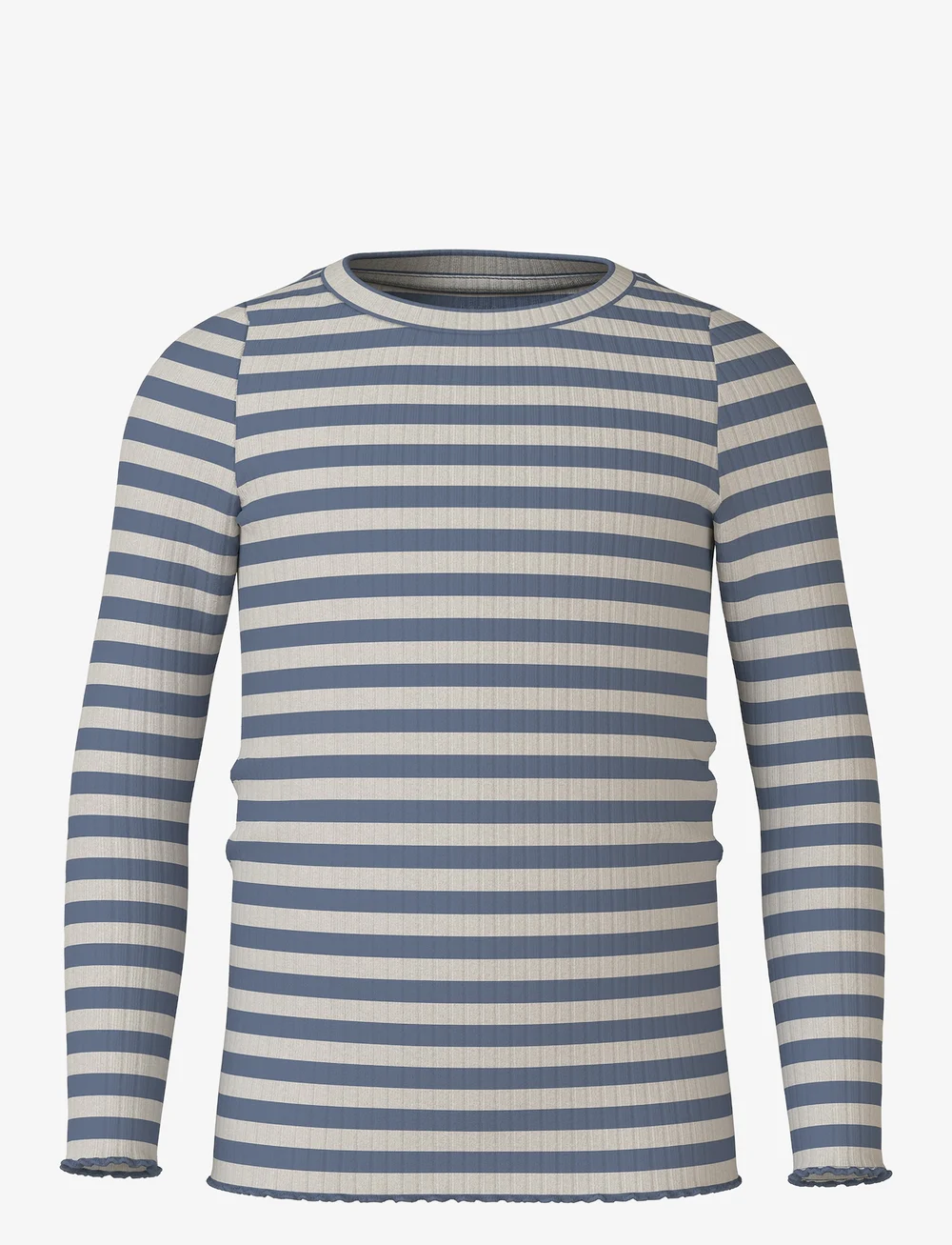 name it - NMFVEMMA LS SLIM TOP - langærmede t-shirts - wild wind - 0