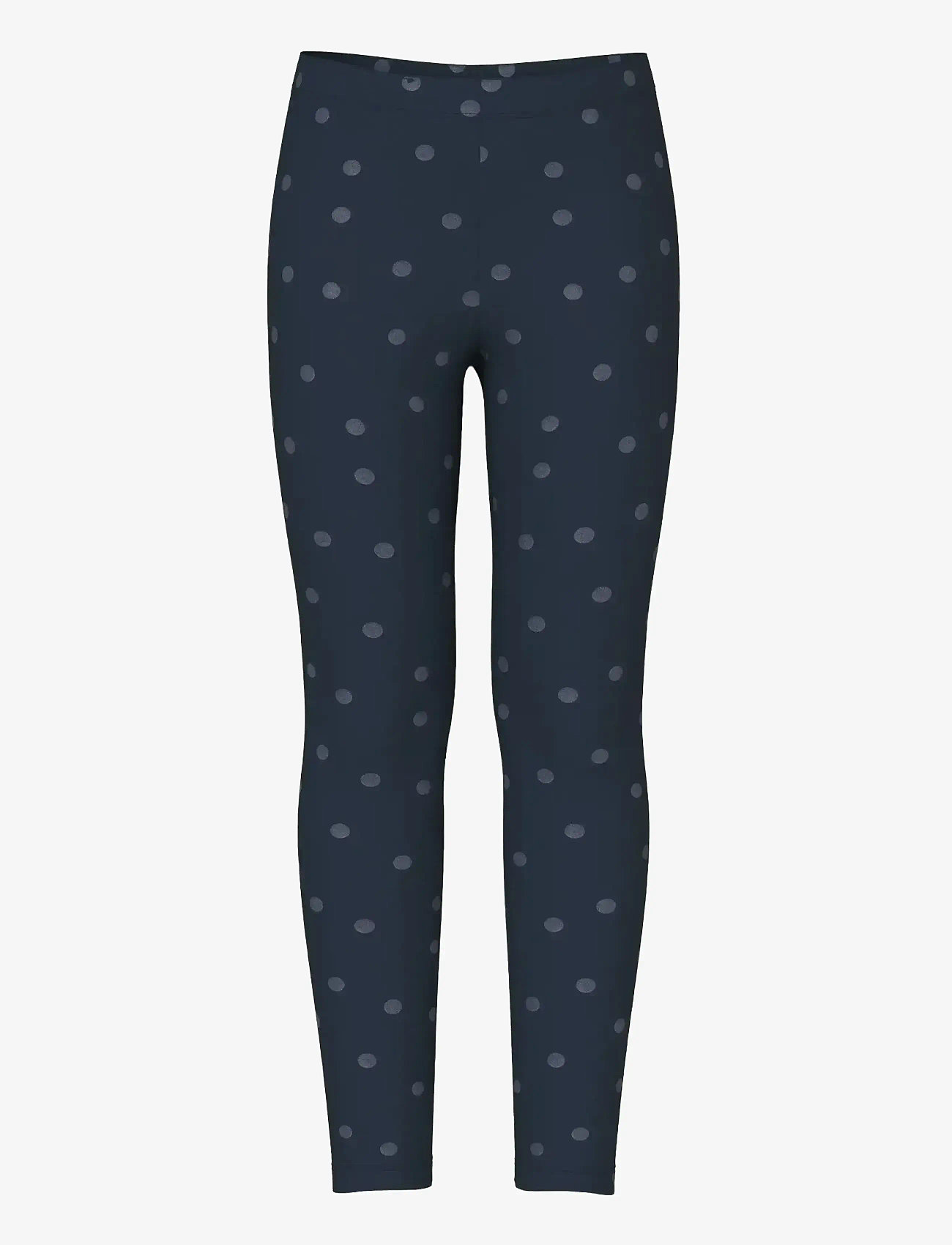 name it - NKFVIVIAN GLITTER LEGGING - leggings - navy blazer - 0