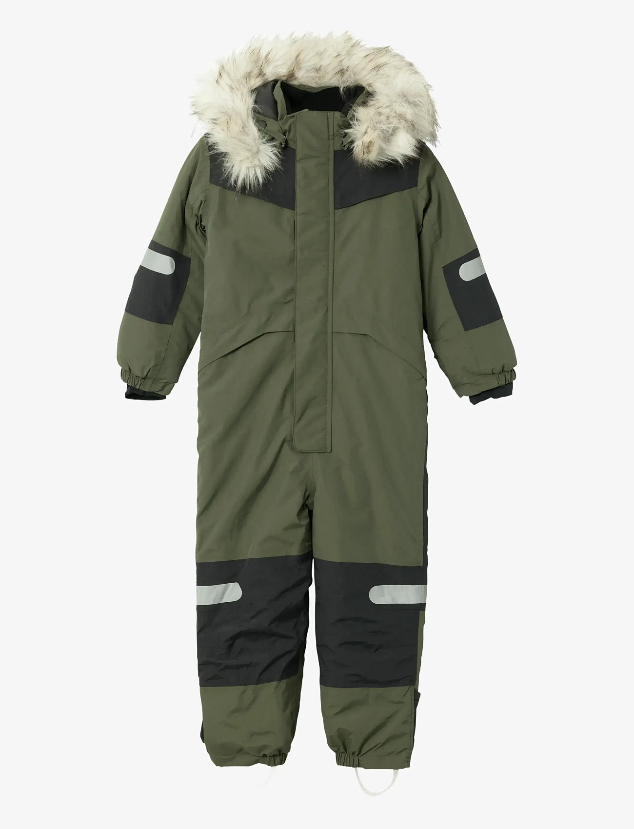 name it - NMNSTORM12 SKI SUIT FO - talvekombinesoon - climbing ivy - 0