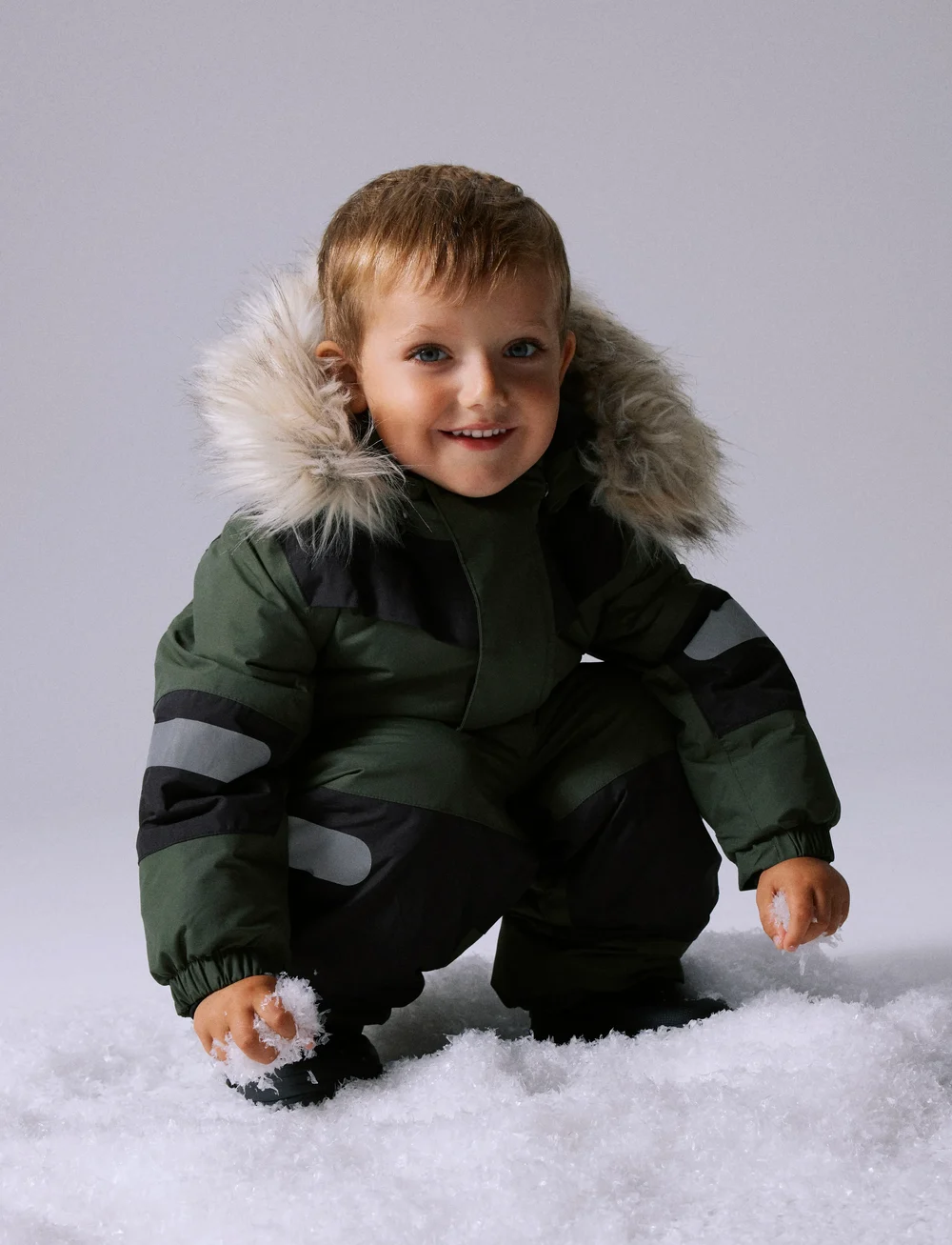 name it - NMNSTORM12 SKI SUIT FO - vinteroveraller - climbing ivy - 5