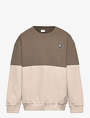 name it - NKMVARONNY LS BOXY SWEAT UNB - sweatshirts - pure cashmere - 0