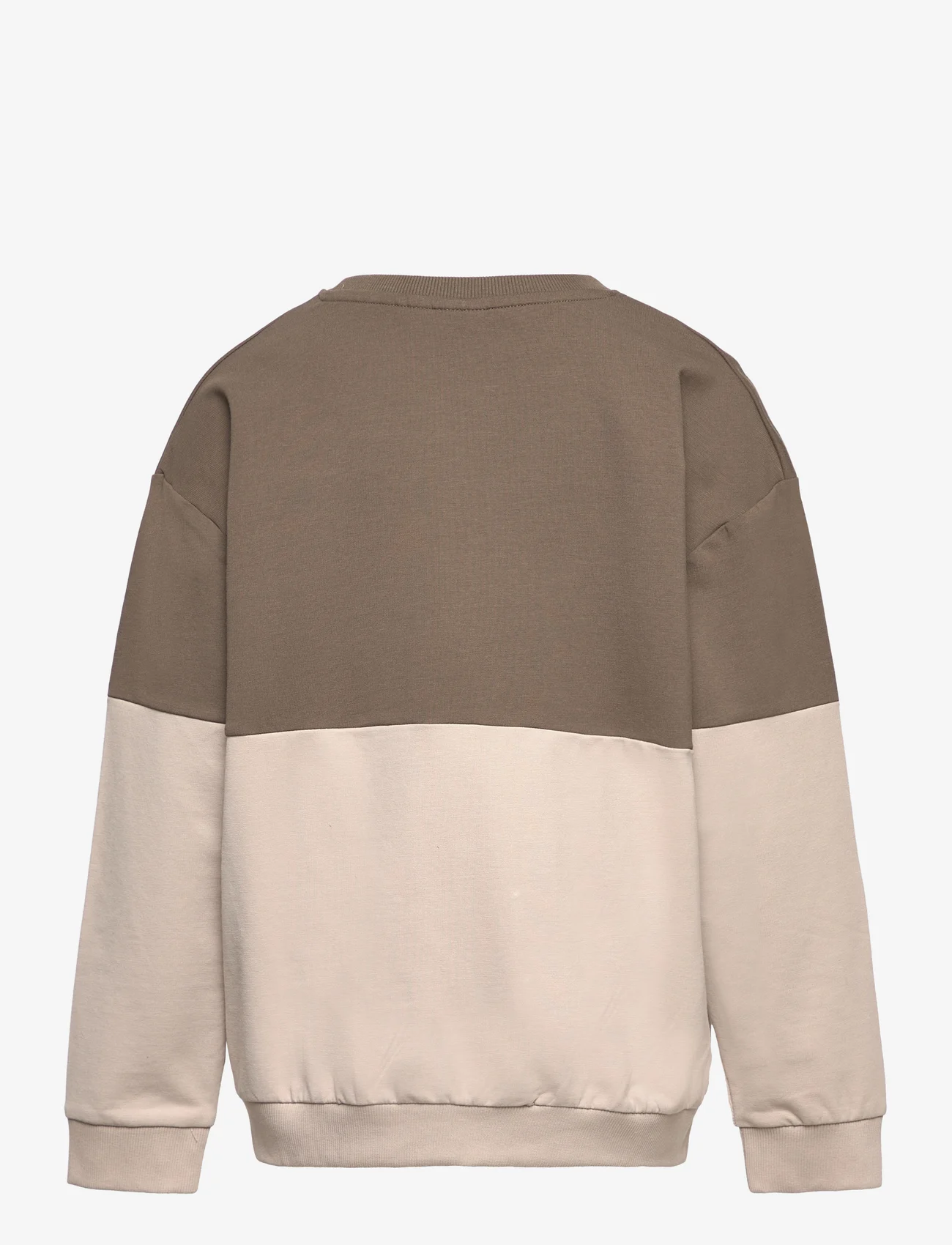name it - NKMVARONNY LS BOXY SWEAT UNB - sweatshirts - pure cashmere - 1
