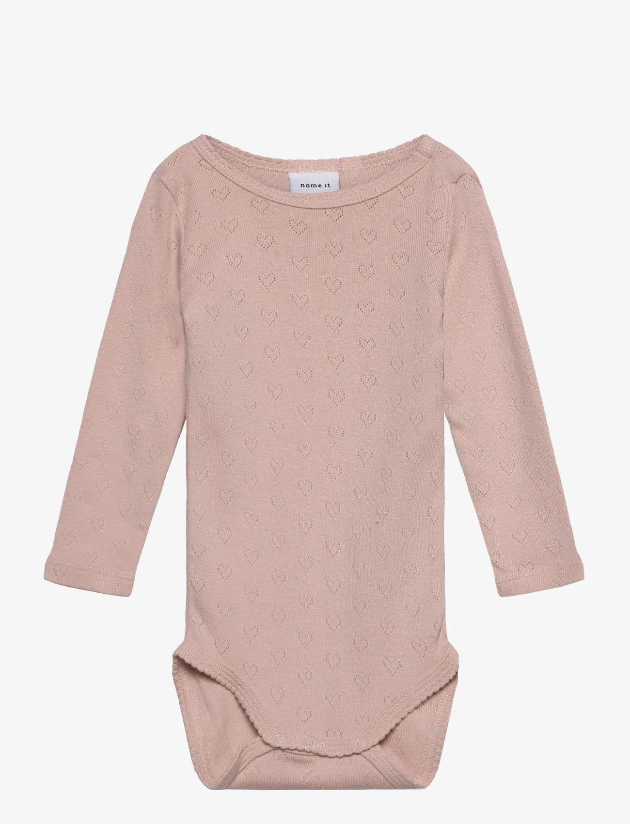 name it - NBFTYANE LS BODY - long-sleeved - sepia rose - 0
