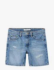 name it - NKMSILAS LOOSE DNM L SHORTS 7998-BE NOOS - jeansshorts - medium blue denim - 0