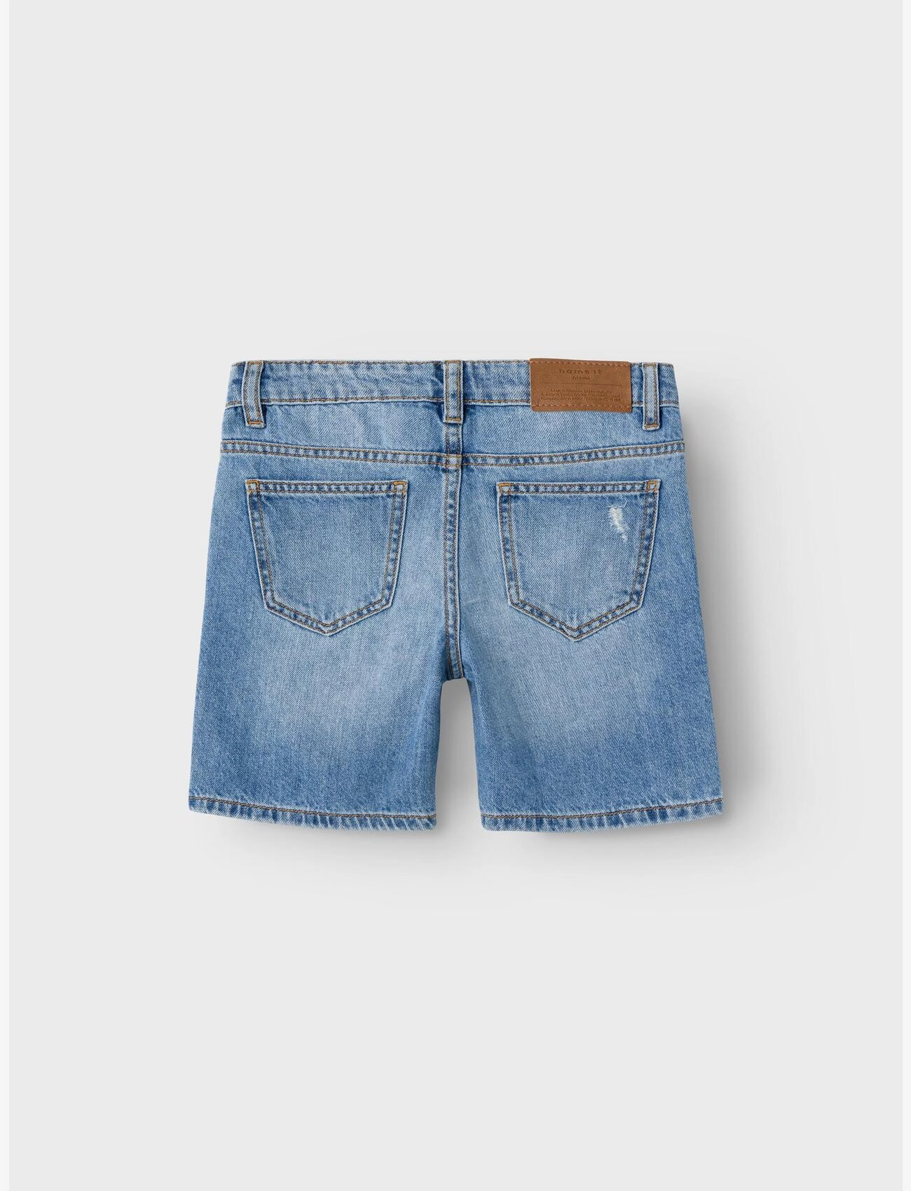 name it - NKMSILAS LOOSE DNM L SHORTS 7998-BE NOOS - medium blue denim - 2