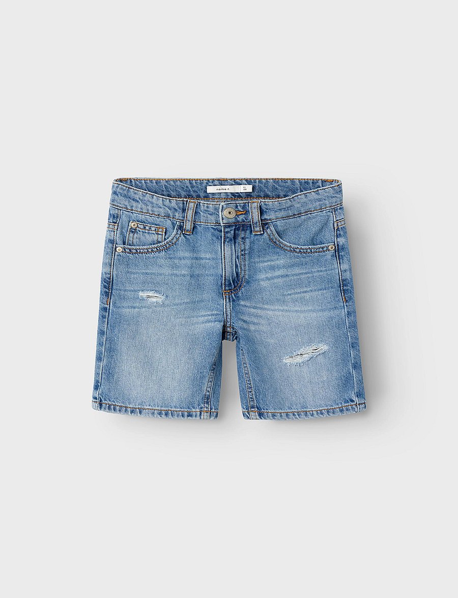 name it - NKMSILAS LOOSE DNM L SHORTS 7998-BE NOOS - medium blue denim - 0