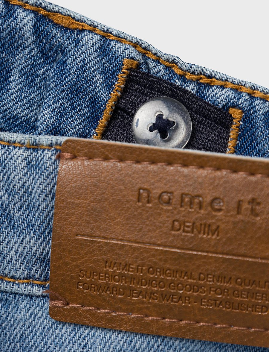 name it - NKMSILAS LOOSE DNM L SHORTS 7998-BE NOOS - medium blue denim - 3