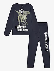 name it - NMMNEDAT JURASSIC NIGHTSET SKY - sweatsuits - dark sapphire - 0