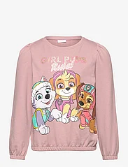 name it - NMFJULLE PAWPATROL SWEAT UNB CPLG - sweat-shirt - deauville mauve - 0