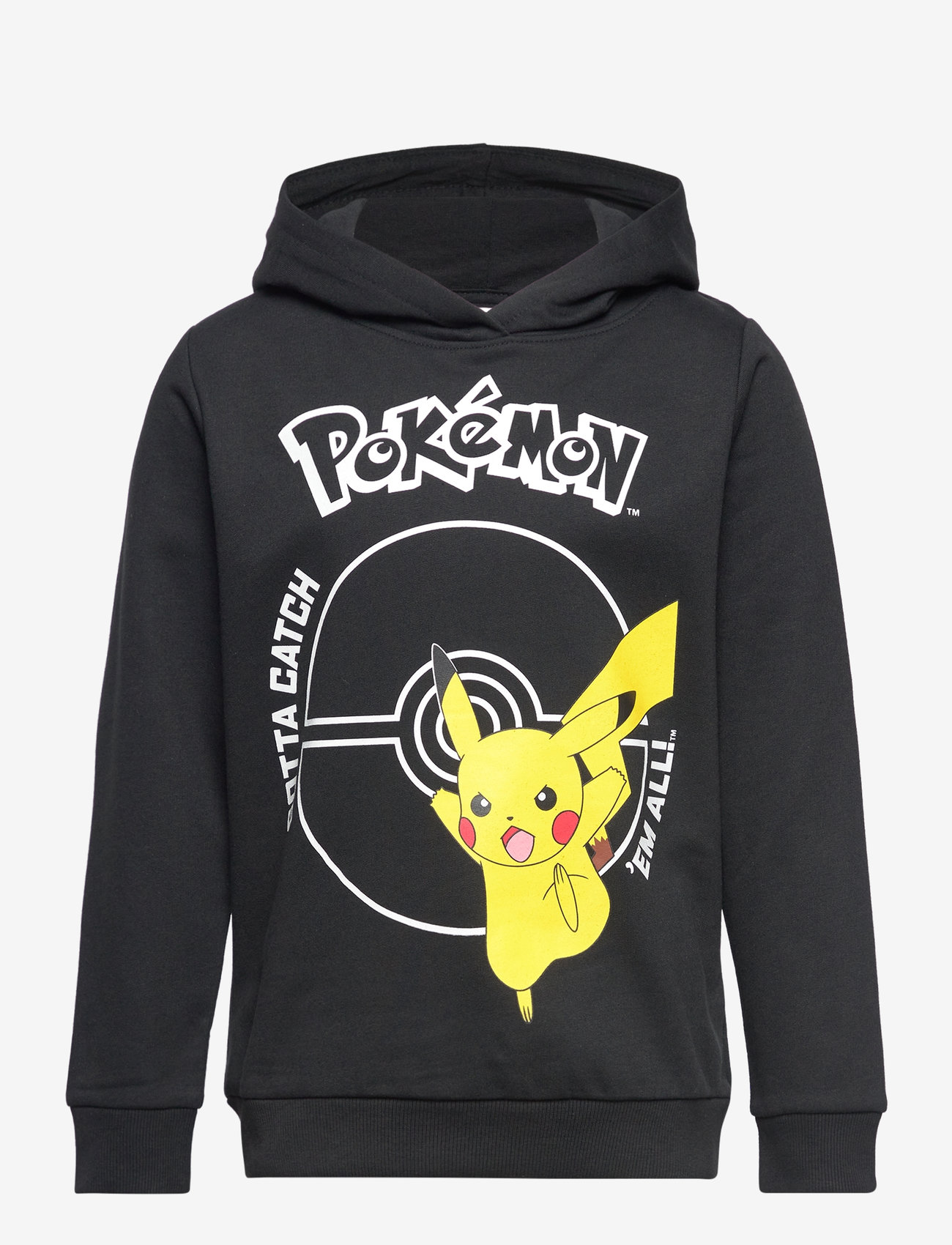 name it - NKMNOSCAR POKEMON SWEAT WH BRU NOOS BFU - huvtröjor - black - 1