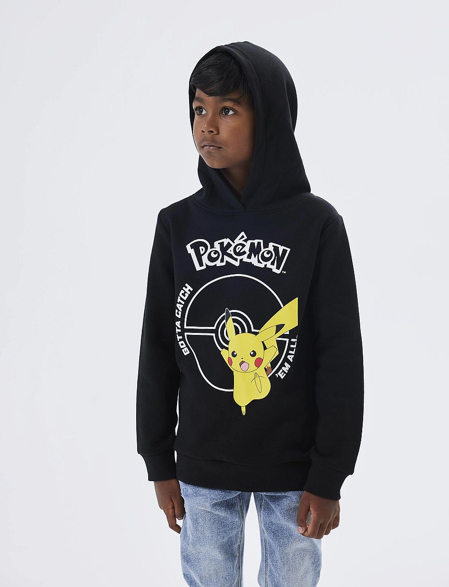 name it - NKMNOSCAR POKEMON SWEAT WH BRU NOOS BFU - black - 0