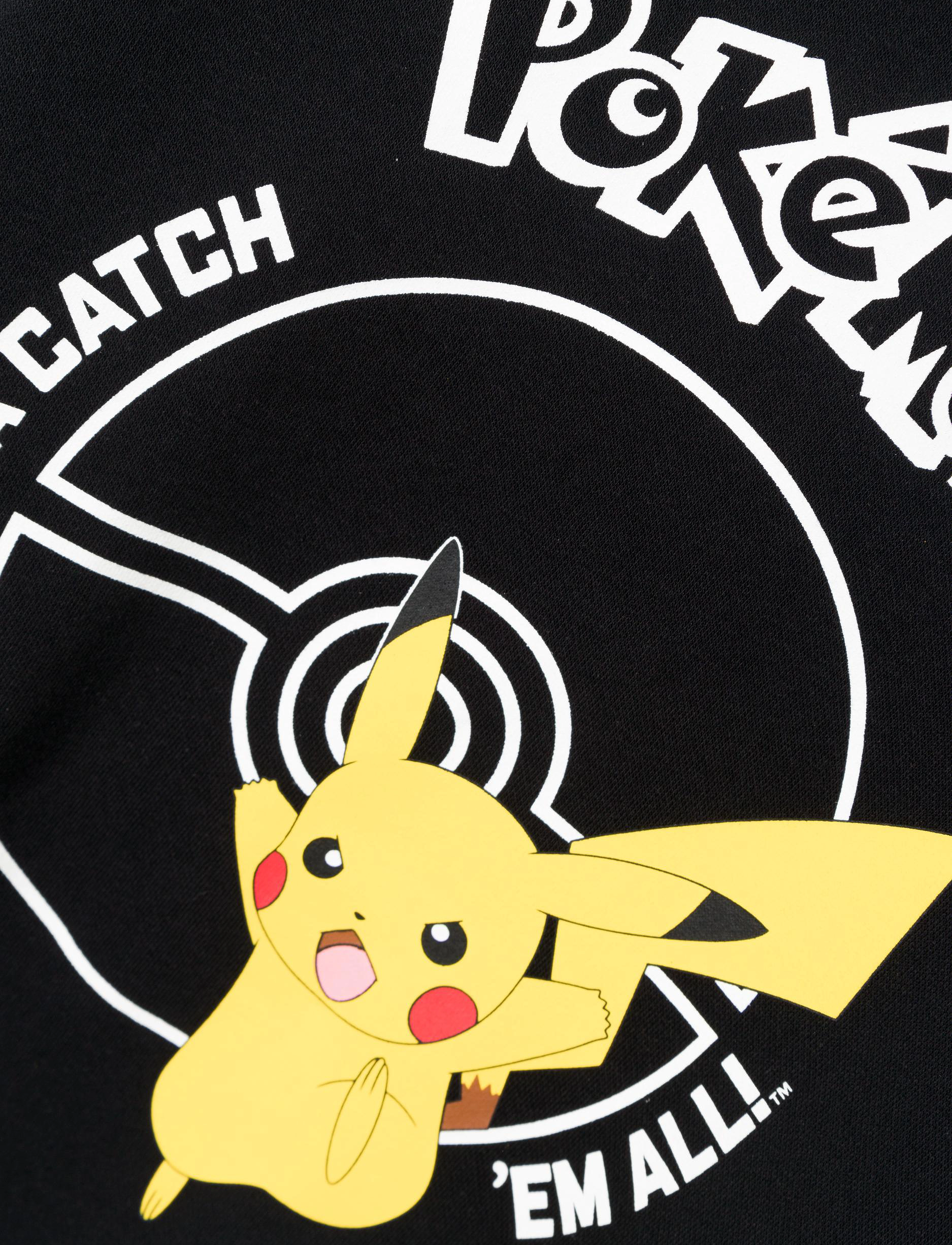 name it - NKMNOSCAR POKEMON SWEAT WH BRU NOOS BFU - black - 3