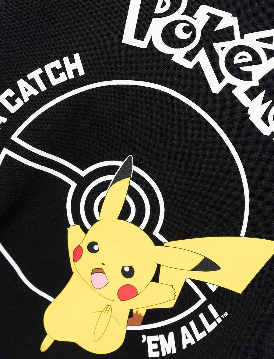 name it - NKMNOSCAR POKEMON SWEAT WH BRU NOOS BFU - black - 3