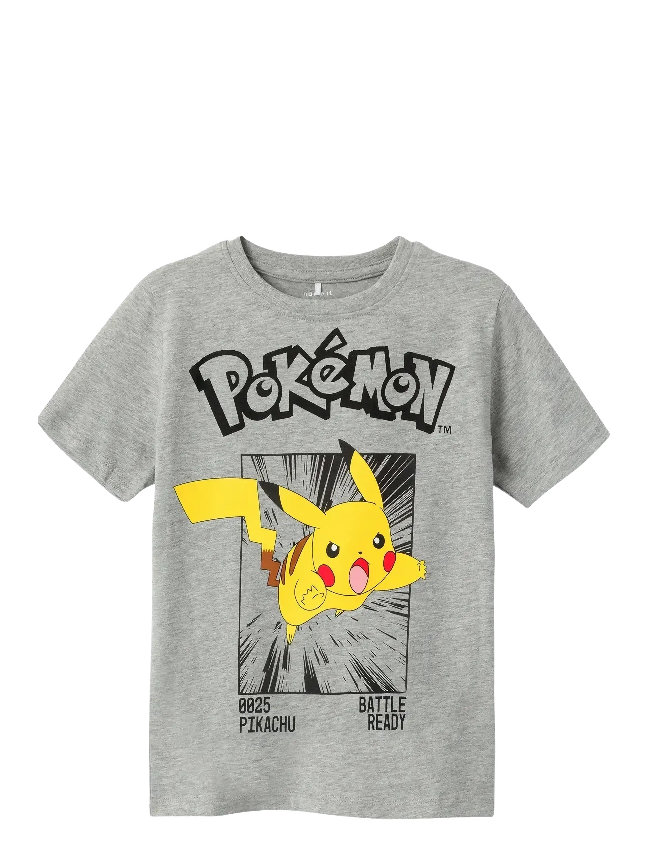name it NKMNOISI POKEMON SS TOP NOOS BFU - Pokémon - GREY MELANGE / grey