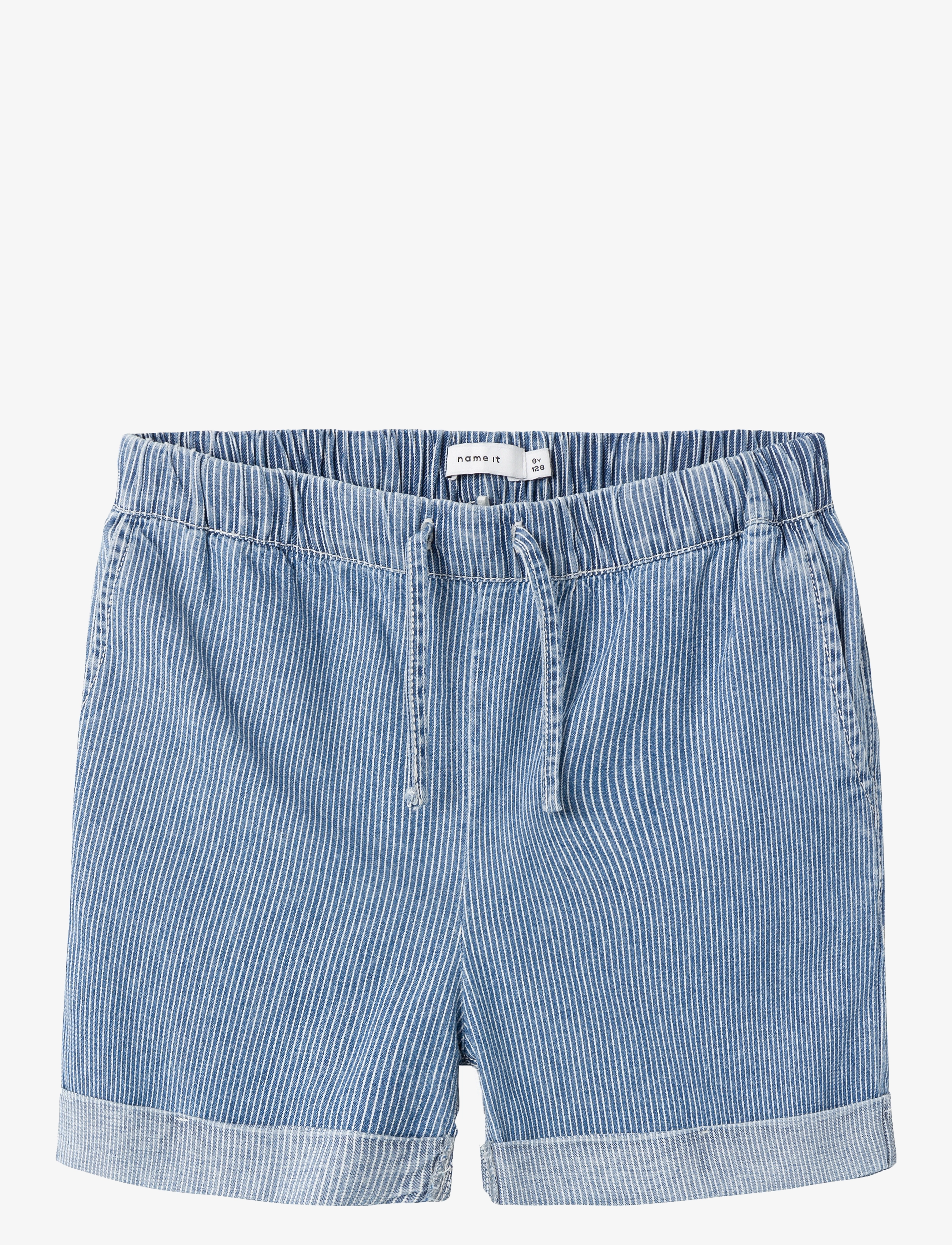 name it - NKFBELLA HW WIDE DNM SHORTS 4405-IP NOOS - medium blue denim - 1