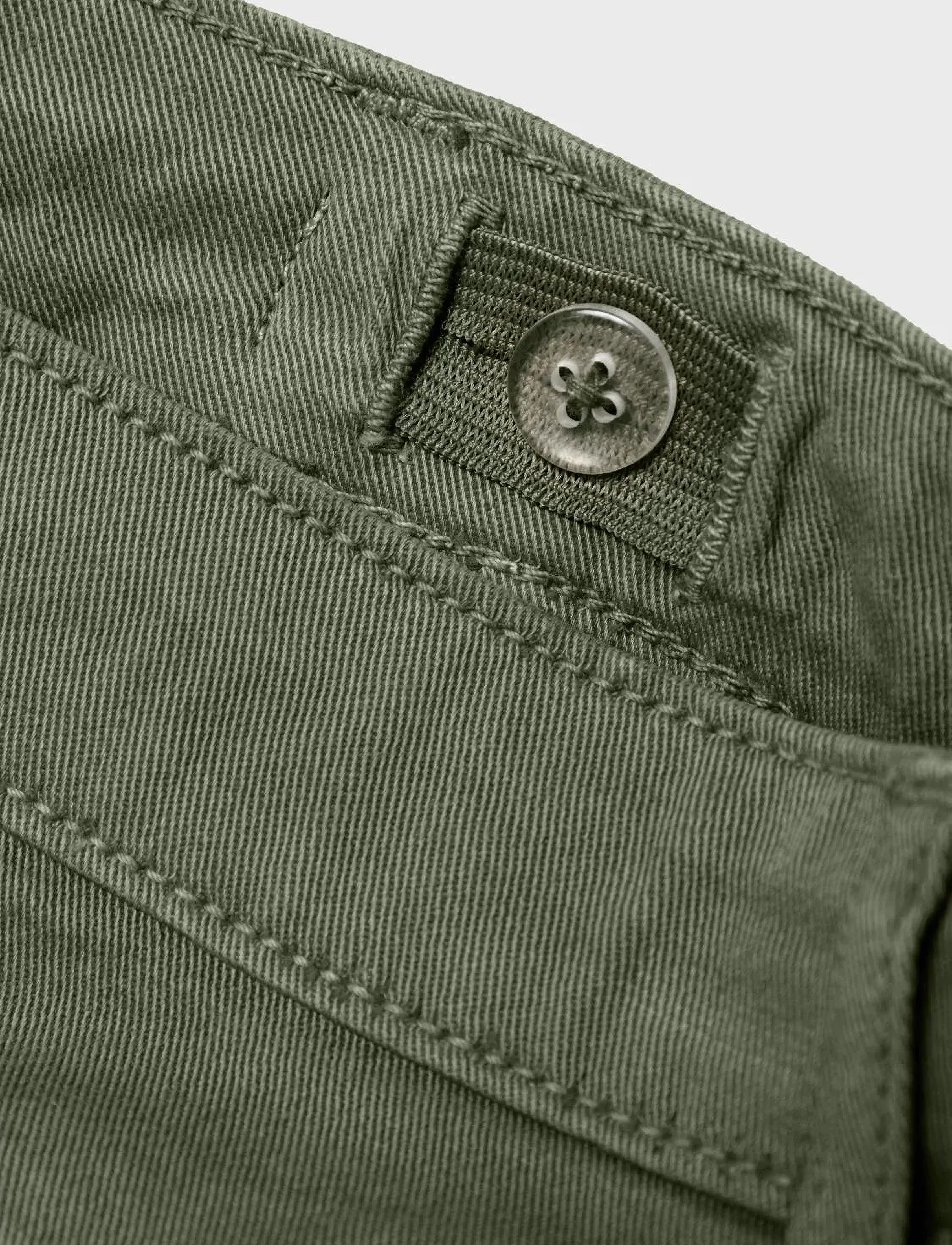 name it - NKFROSE REG TWI SHORTS 7740-MF NOOS - deep lichen green - 2