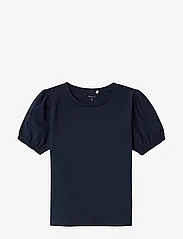 name it - NMFFENNA SS TOP PB - short-sleeved t-shirts - dark sapphire - 0