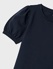 name it - NMFFENNA SS TOP PB - marškinėliai trumpomis rankovėmis - dark sapphire - 3