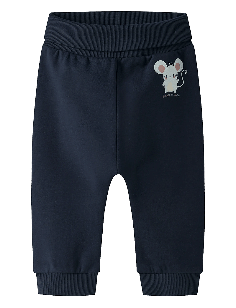 name it - NBFVRILLIE SWEAT PANT BOX BRU - sweatpants - navy blazer - 0