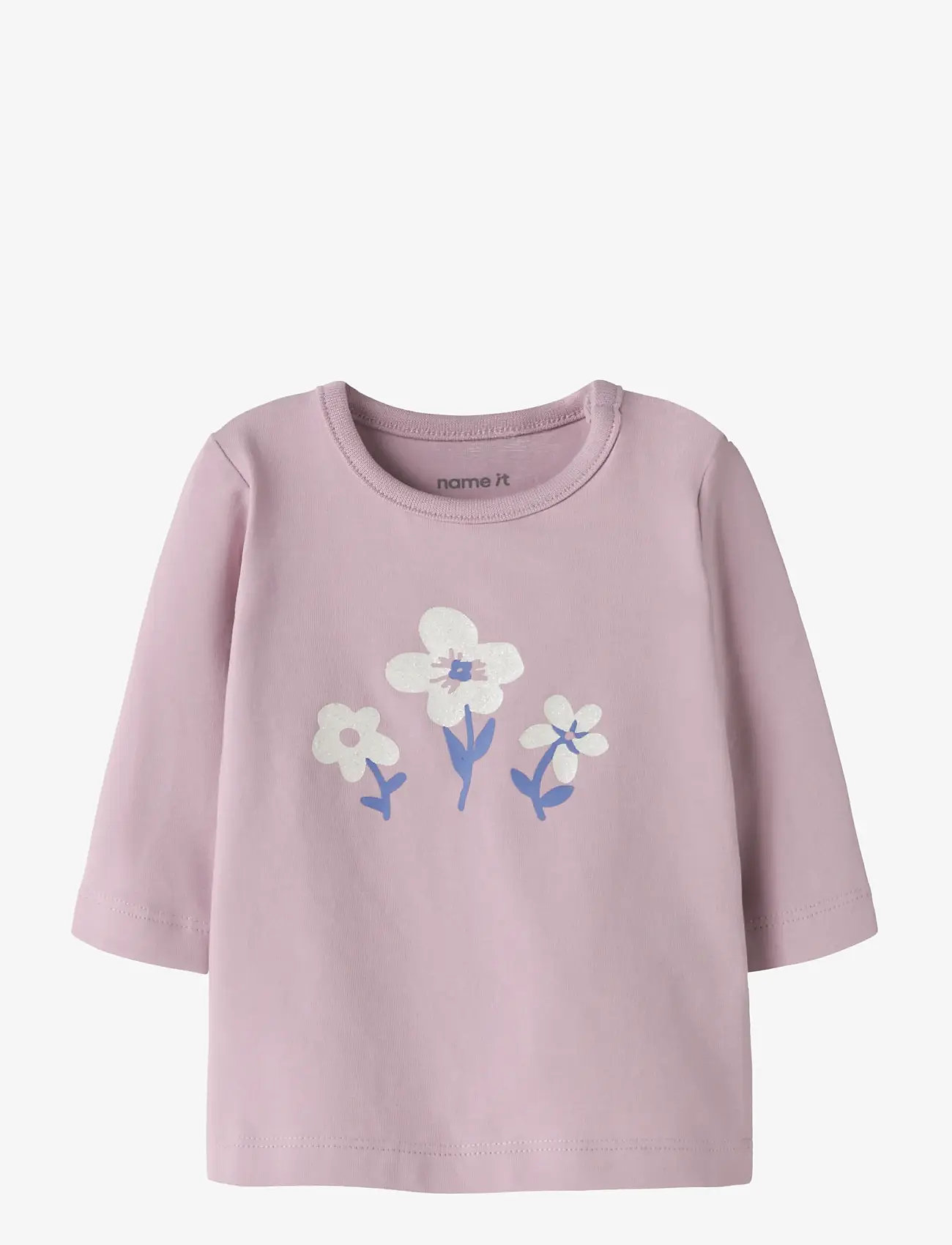 name it - NBFVUBIE LS TOP BOX - efterårstøj - dawn pink - 0