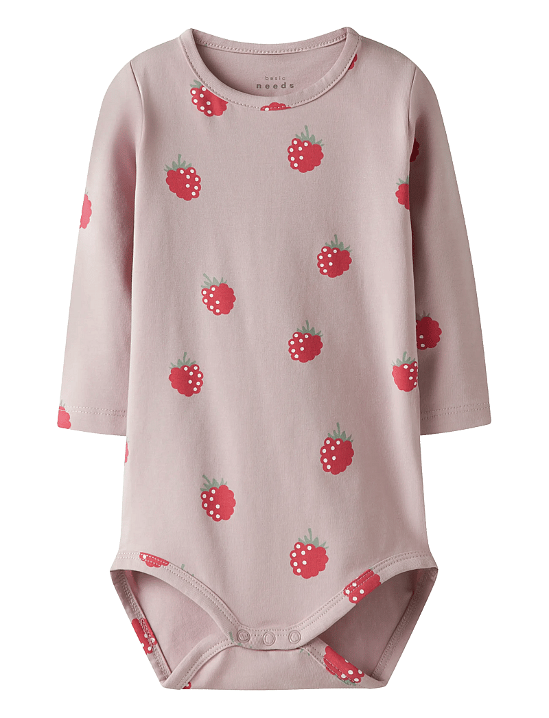 name it - NBFVANDORA LS BODY BOX - langærmede bodyer - burnished lilac - 0