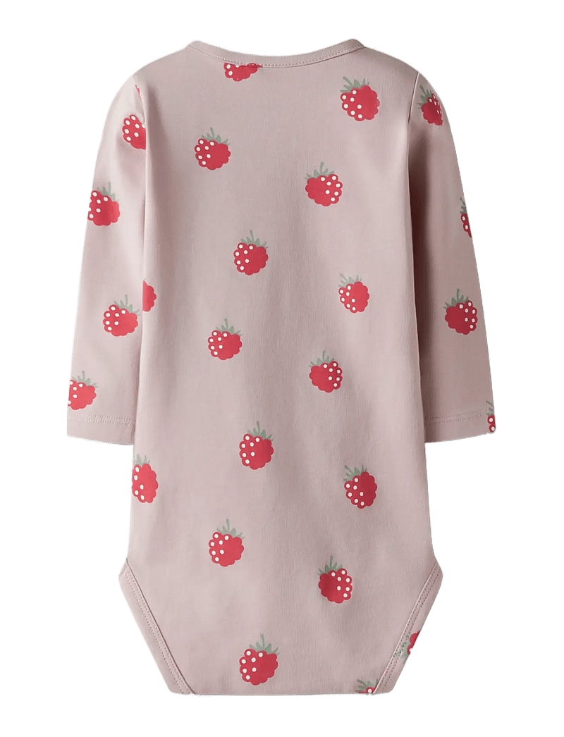 name it - NBFVANDORA LS BODY BOX - langærmede bodyer - burnished lilac - 1