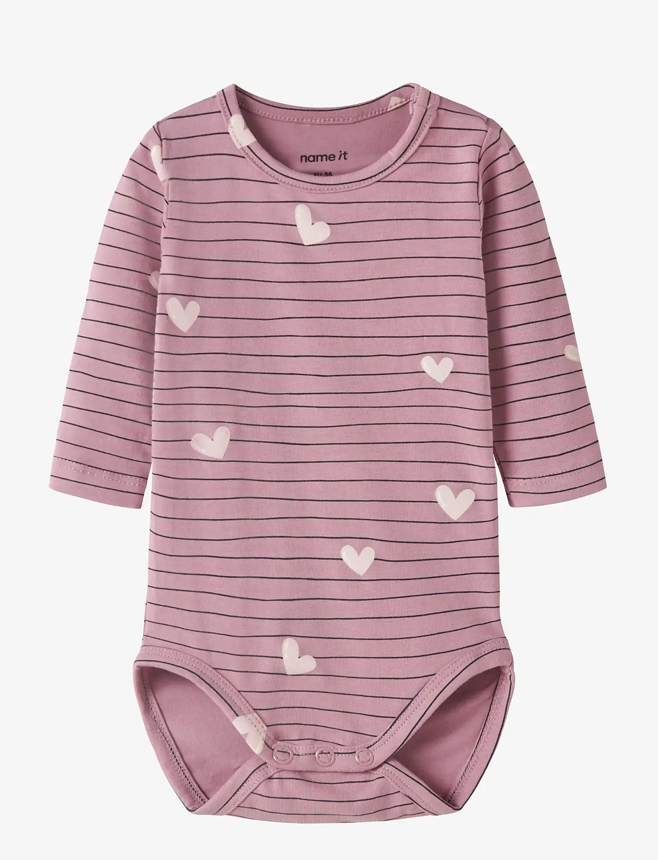 name it - NBFVANDORA LS BODY BOX - langærmede bodyer - lilas - 0