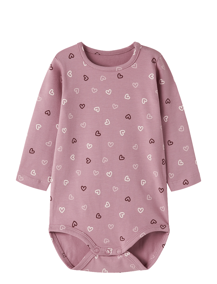 name it - NBFVANDORA LS BODY BOX - långärmade bodies - lilas - 0