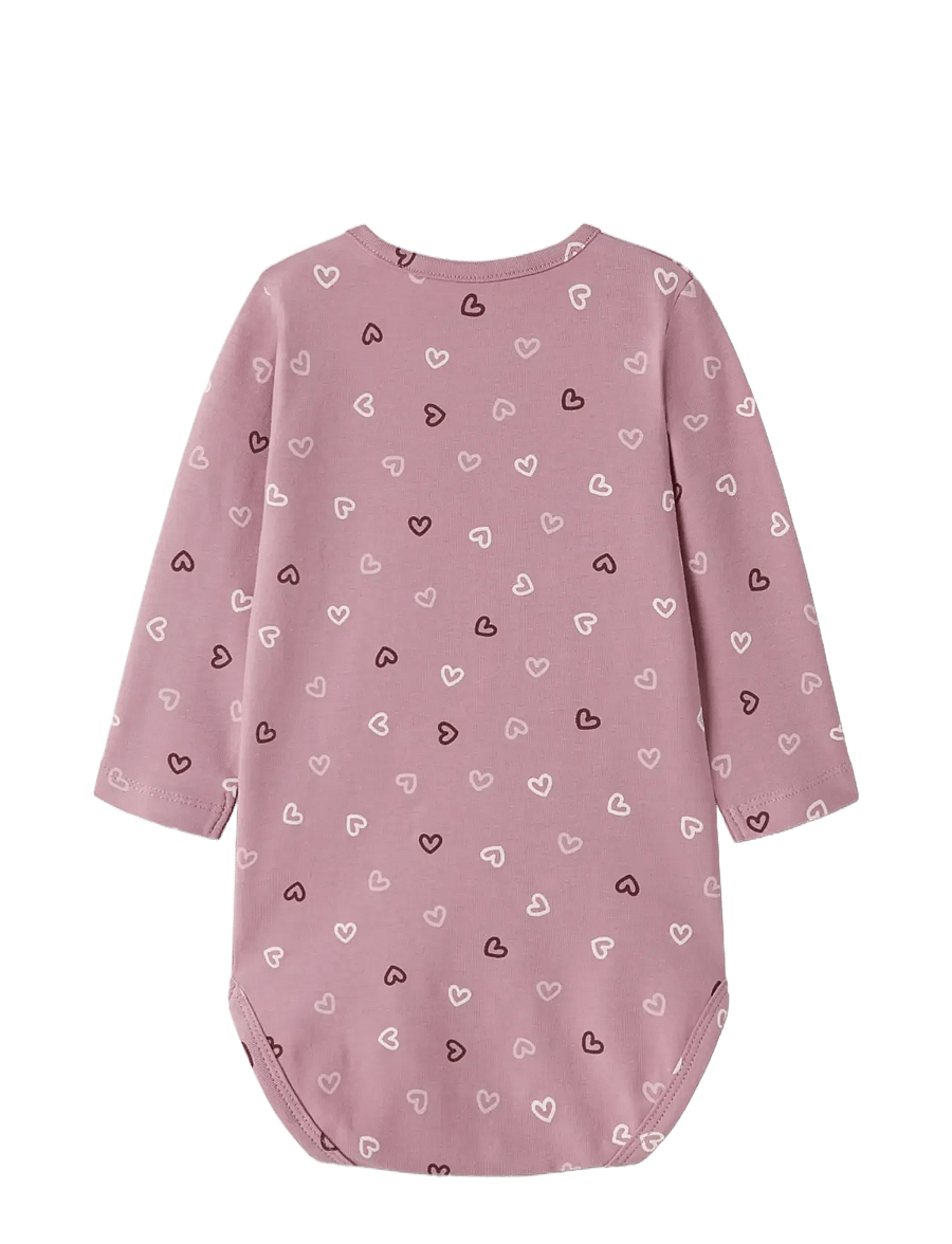 name it - NBFVANDORA LS BODY BOX - långärmade bodies - lilas - 1