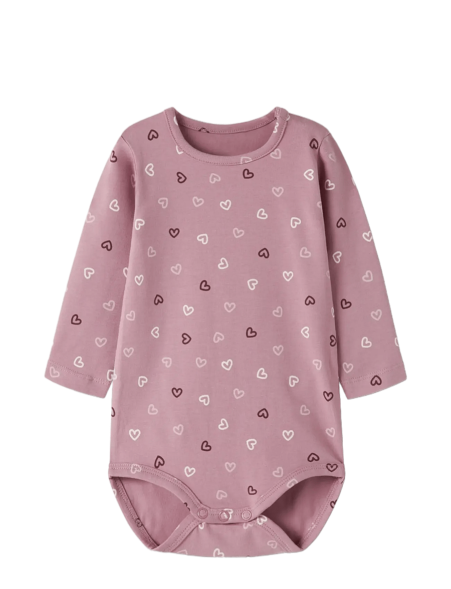 name it - NBFVANDORA LS BODY BOX - långärmade bodies - lilas - 2