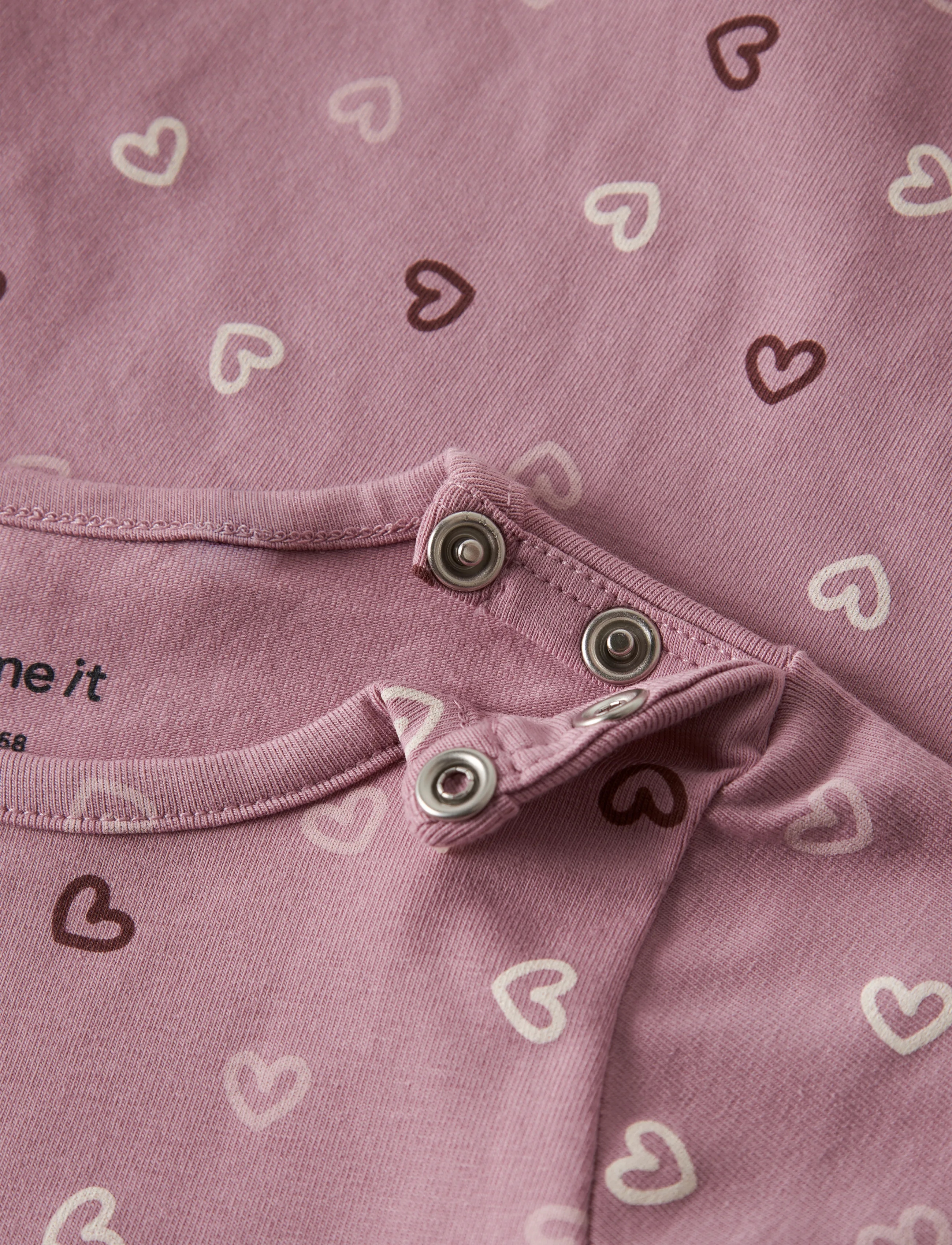 name it - NBFVANDORA LS BODY BOX - langärmelige bodys - lilas - 3