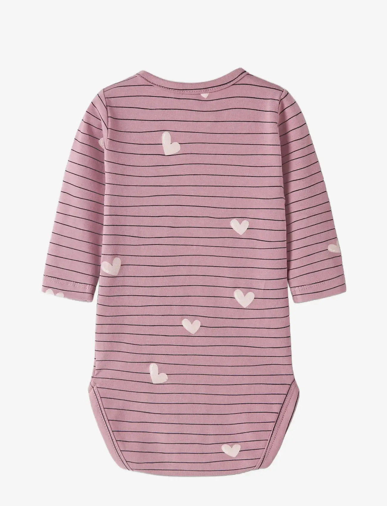 name it - NBFVANDORA LS BODY BOX - langærmede bodyer - lilas - 1