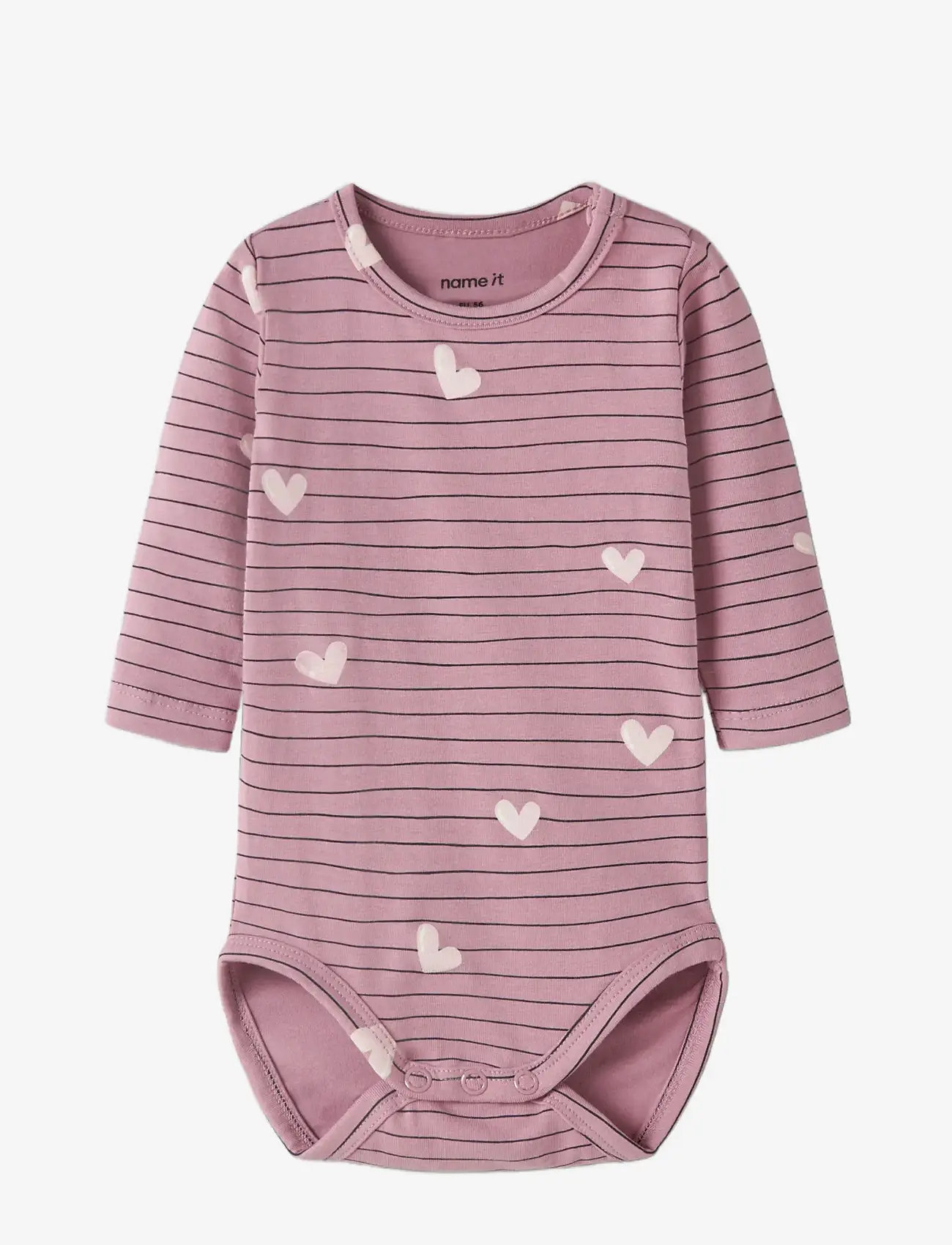 name it - NBFVANDORA LS BODY BOX - langærmede bodyer - lilas - 2