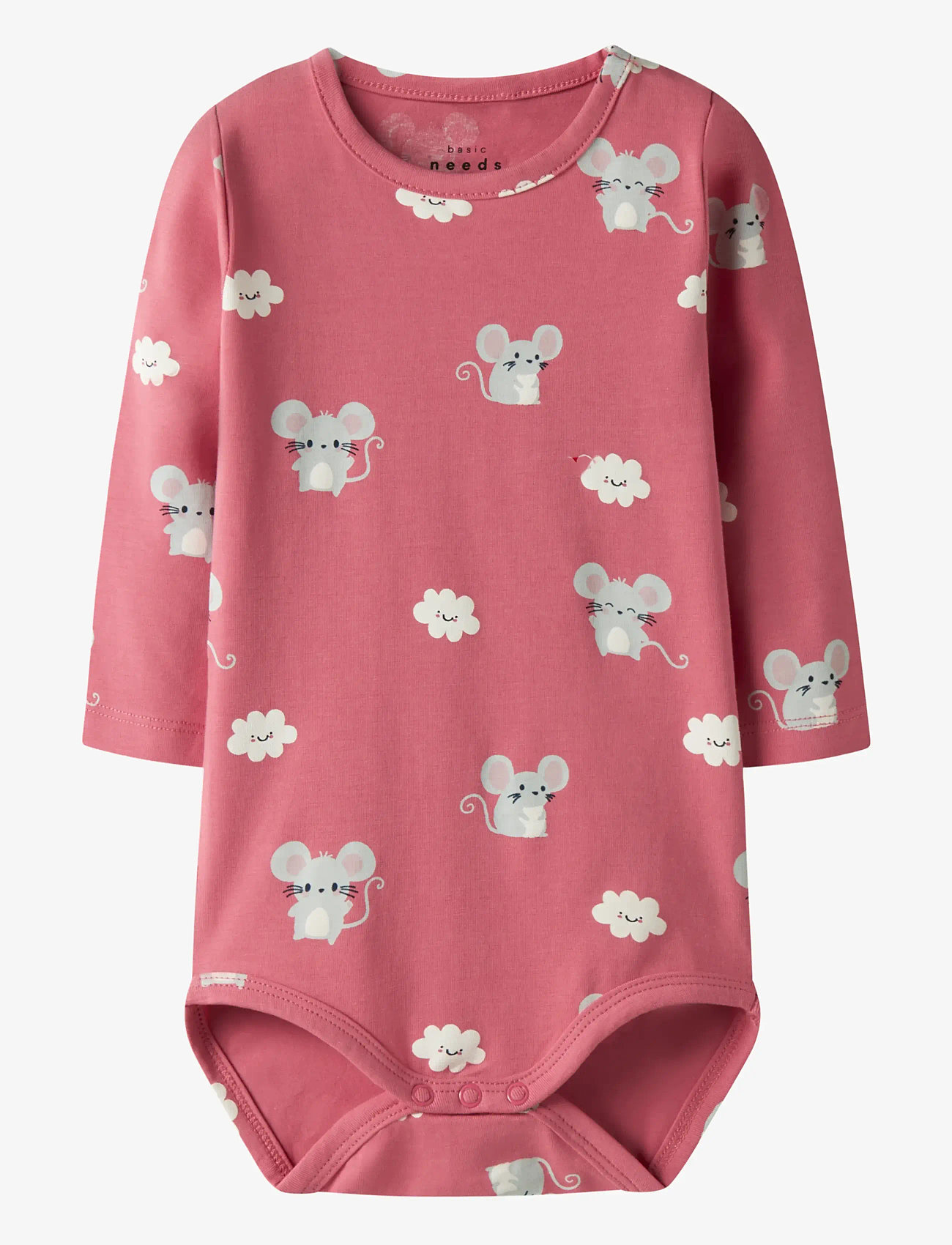 name it - NBFVANDORA LS BODY BOX - langærmede bodyer - rapture rose - 0