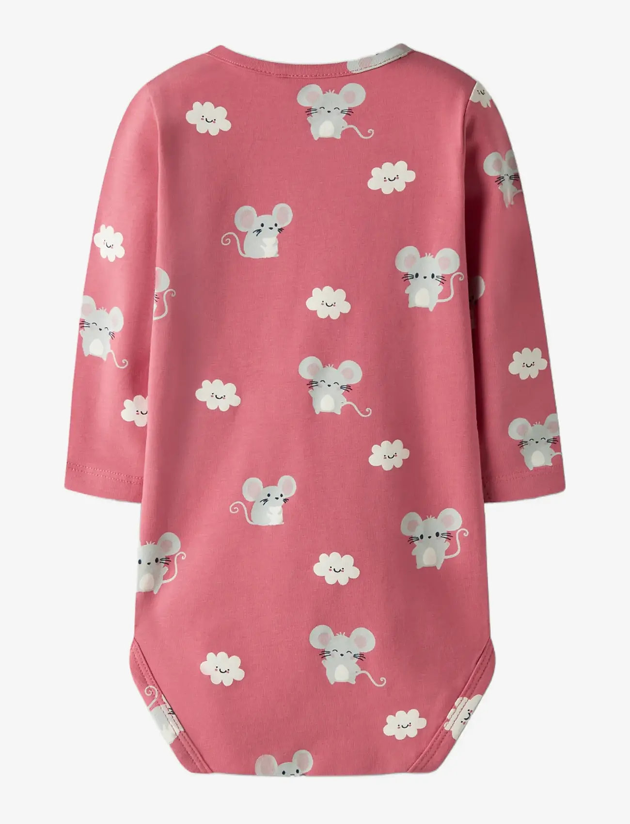 name it - NBFVANDORA LS BODY BOX - langærmede bodyer - rapture rose - 1